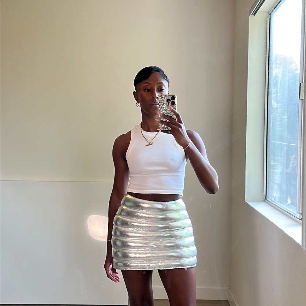 Silver Skirt
